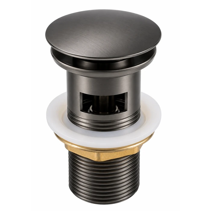 Brass Pop Up Waste with Overflow