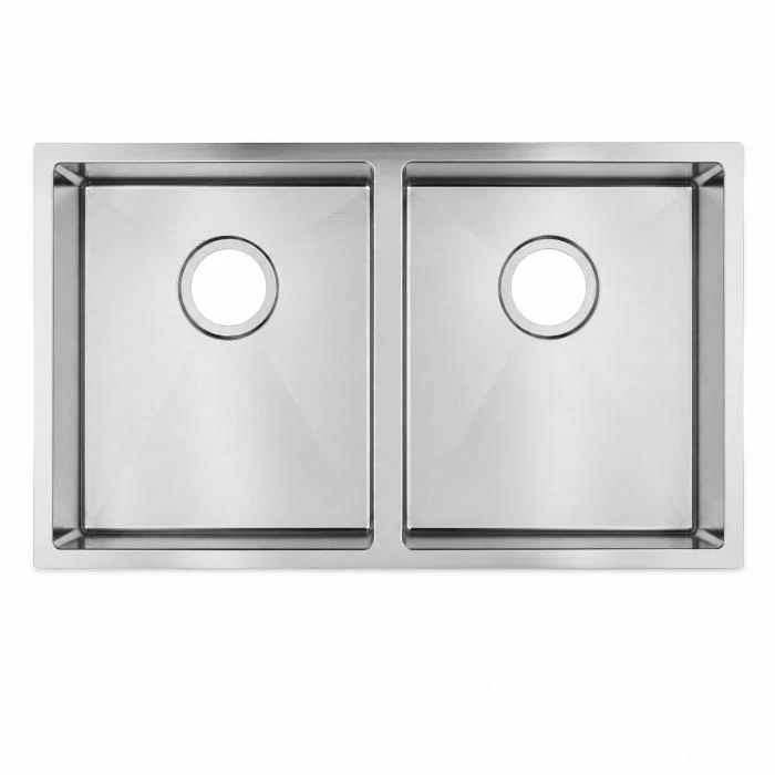 Regio 874420 Series Pressed Stainless Steel Double Bowl Kitchen Sink