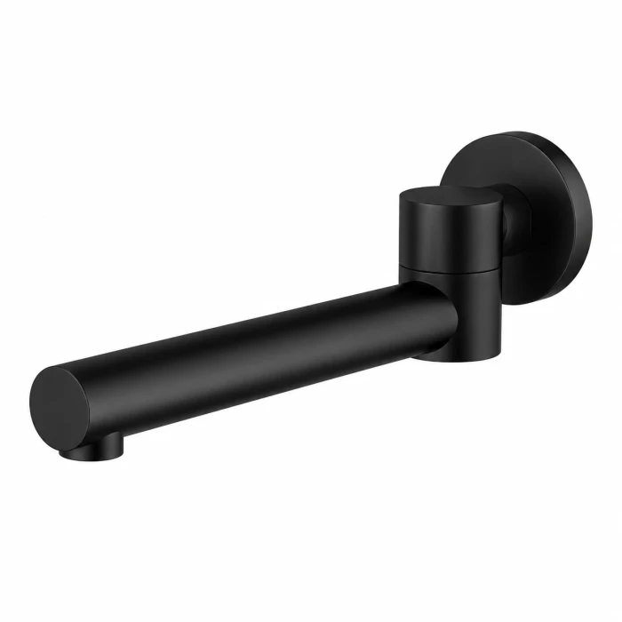Regio Round Wall Mounted Bath Spout